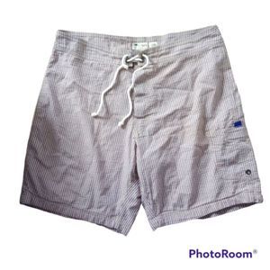 J.Crew Men's Striped Board Shorts / Swim Trunk size 36